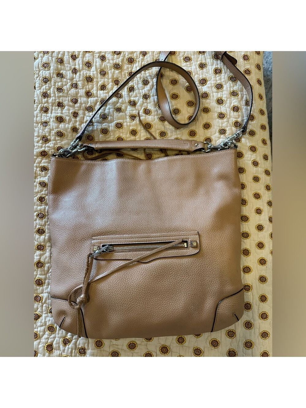 Rebecca Minkoff Large Tan Leather Bag - Picture 2 of 5